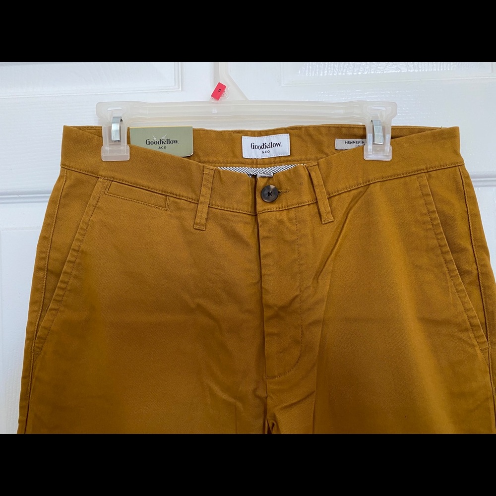 Goodfellow and Co. NWT Hennepin Slim Chino - Picture 5 of 14